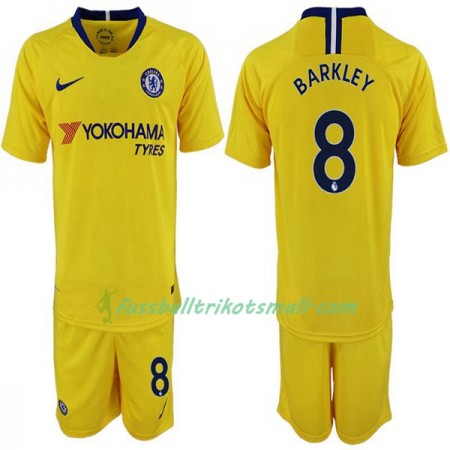 Fußballtrikots Chelsea Ross Barkley 8 Kinder 2018-2019 Kurzarm Auswärts-trikot kaufen